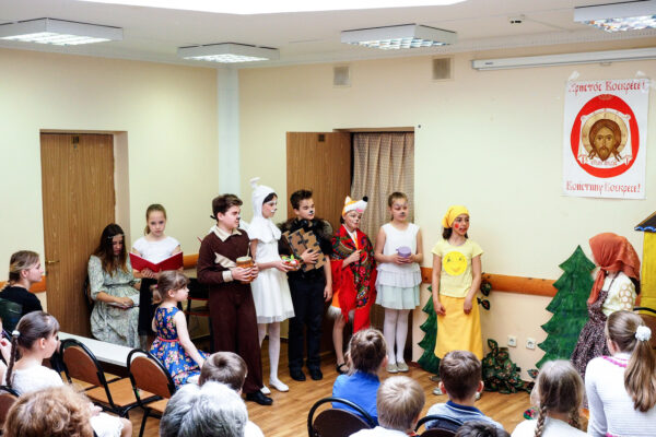 Пасхальный праздник в Воскресной школе